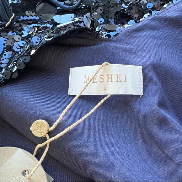 NWT Meshki Romilly Sequin Mini Party Dress - Picture 9 of 11
